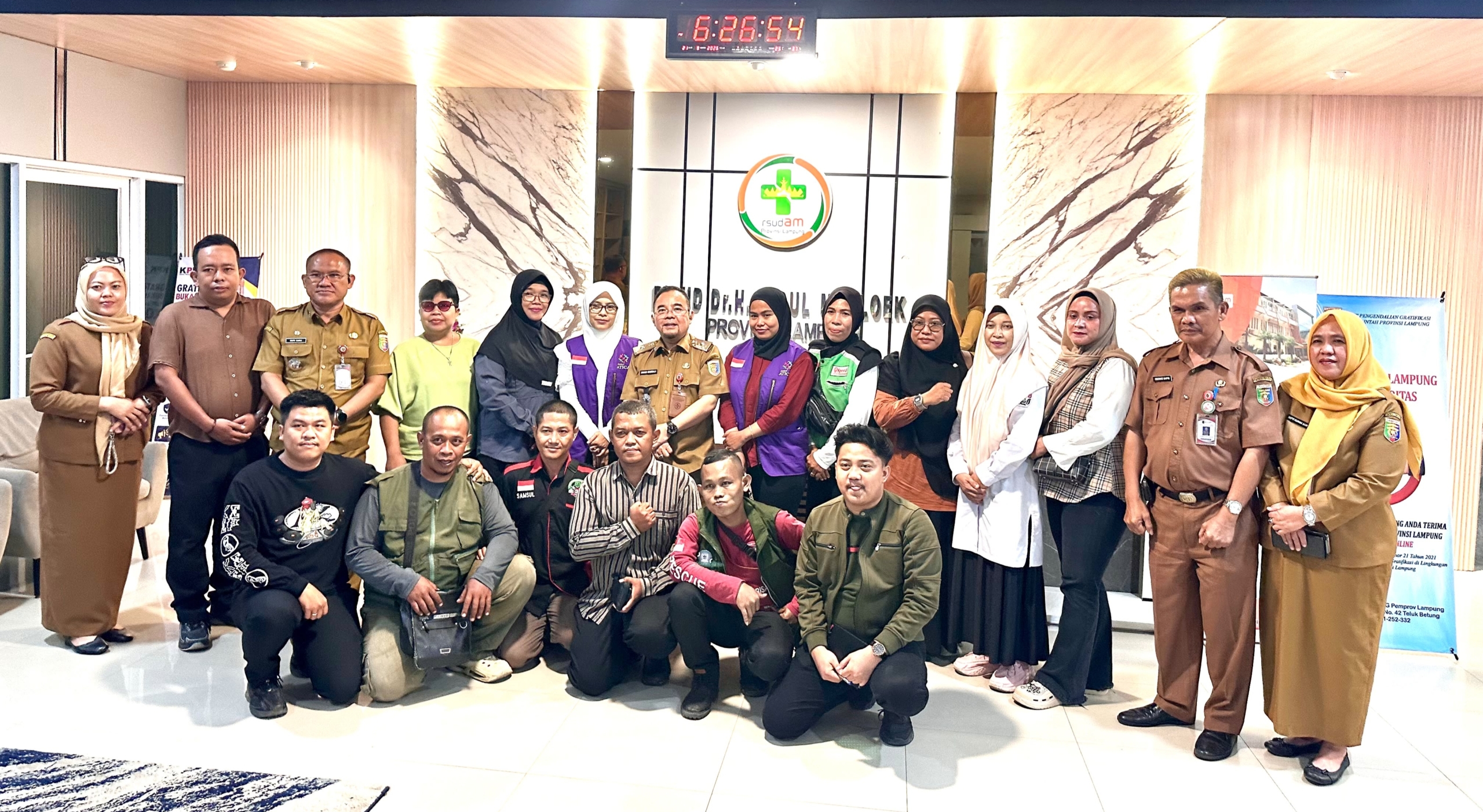 Perkuat Kebersamaan, Relawan Sosial Audiensi dengan Direktur RSAM