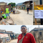 Pembangunan Drainase Campang Jaya Disambut Warga Bandar Lampung