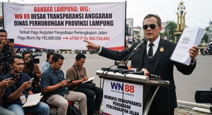 WN 88 Unit 13 Kawal Anggaran Dishub Lampung