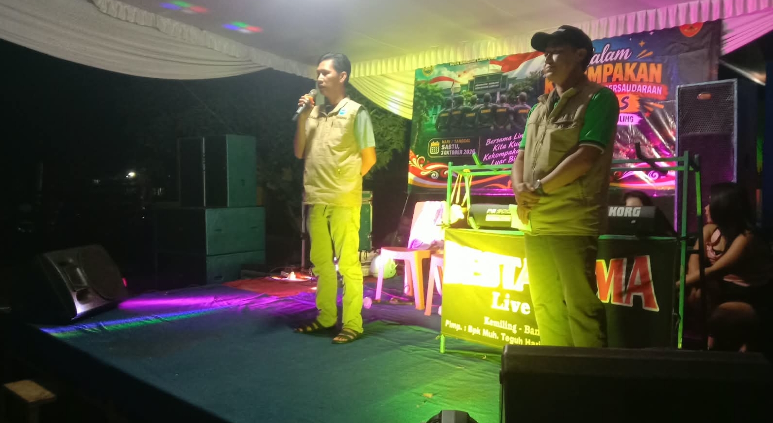 Perkuat Kekompakan, Linmas Kemiling Diminta Jaga Wilayah