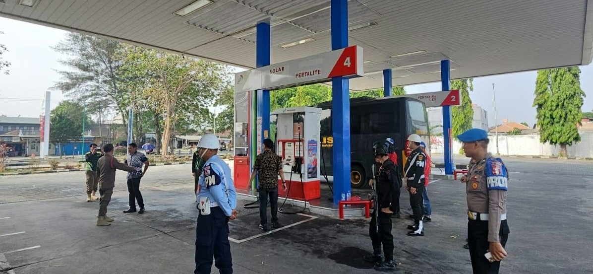 Cegah Penyalahgunaan BBM, Polda Lampung Periksa Sejumlah SPBU